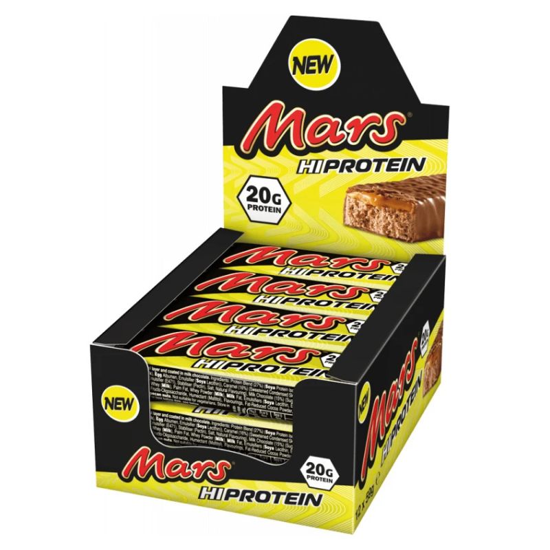 Mars Hi Protein Bar Proteinriegel 12 x 59 g Box Original