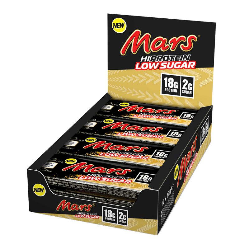 Mars Low Sugar Hi Protein Bar Proteinriegel 12 x 59 g Box Chocolate