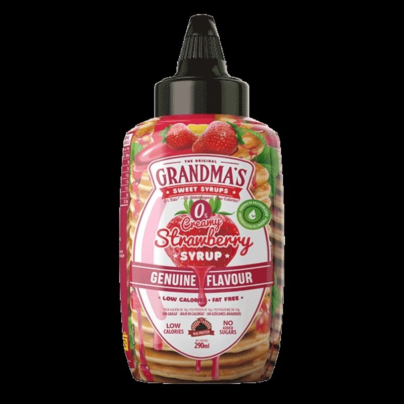 Max Protein Original Grandma's Sweet Syrups 290ml Strawberry Syrup