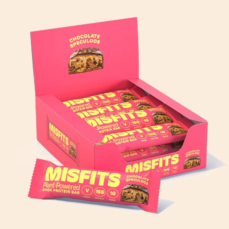 Misfits Vegan Protein Bar 12x45g BOX Chocolate Speculoos