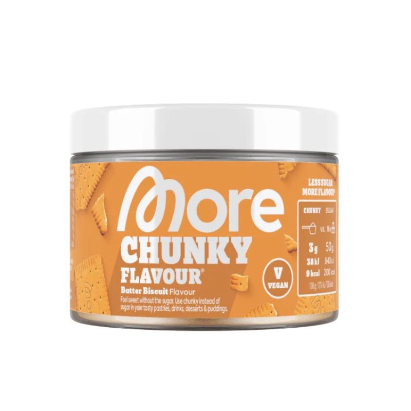 More Nutrition Chunky Flavour - 150g Butterkeks