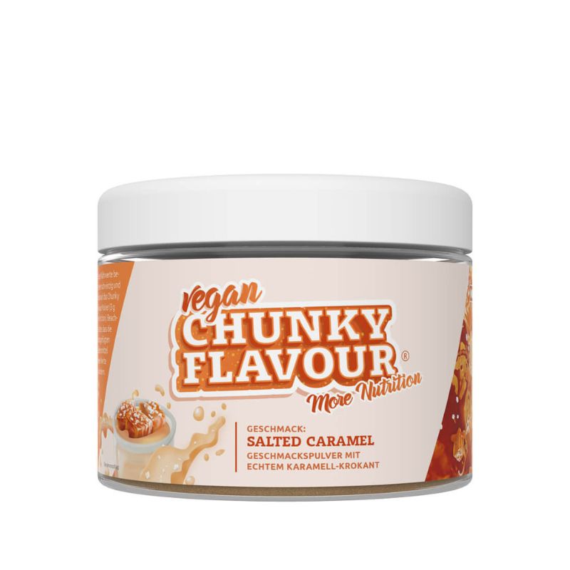 More Nutrition Chunky Flavour - 150g Salted Caramel Vegan