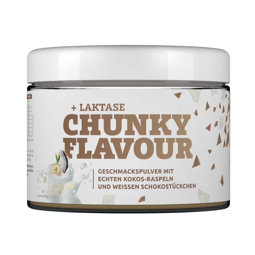 More Nutrition Chunky Flavour - 150g Weisse-Schokolade-Kokosnuss