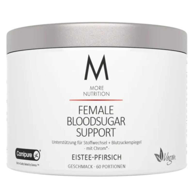 More Nutrition Female Bloodsugar Support Eistee-Pfirsich