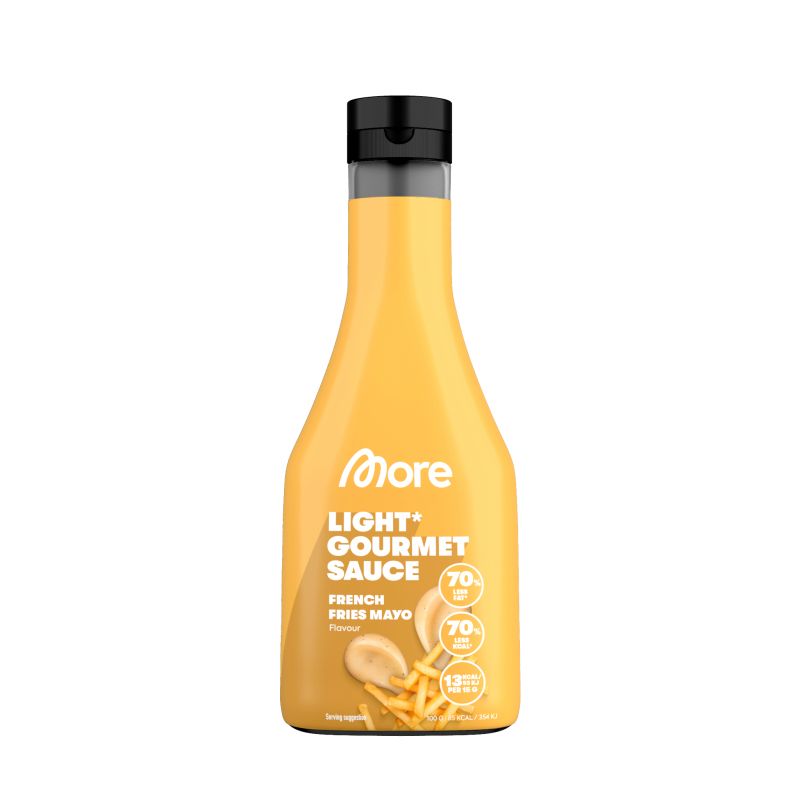 More Nutrition Light Gourmet Sauce, 285ml French Fries Mayo