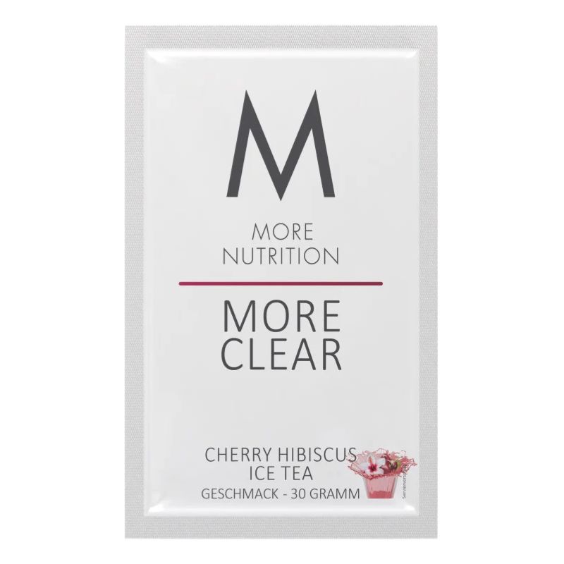 More Nutrition More Clear 30g Probe Peach Hibiscus Ice Tea