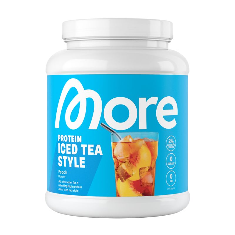 More Nutrition More Clear Iced Tea Style Peach