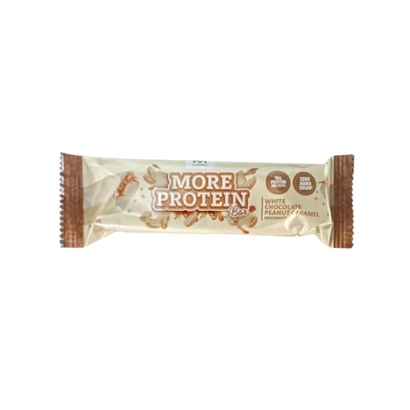 More Nutrition Protein Bar 50 g White Chocolate Peanut Caramel