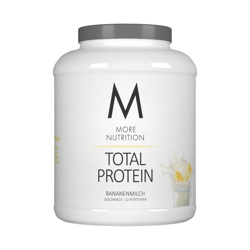 More Nutrition Total Protein - 600g Dose Bananenmilch