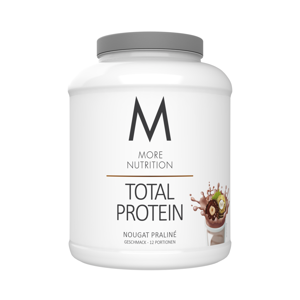 More Nutrition Total Protein - 600g Dose Nuss-Nougat Praline'