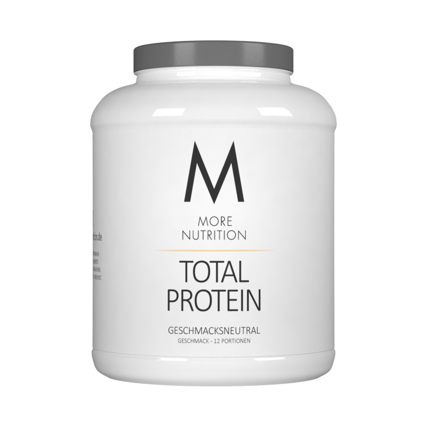 More Nutrition Total Protein - 600g Dose Vanille Eiscreme