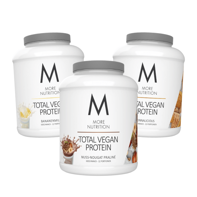 More Nutrition Total Vegan Protein 600g Dose Blueberry Muffin