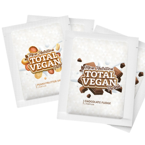 More Nutrition Total Vegan Protein Probe 25g Nuss-Nougat Praline