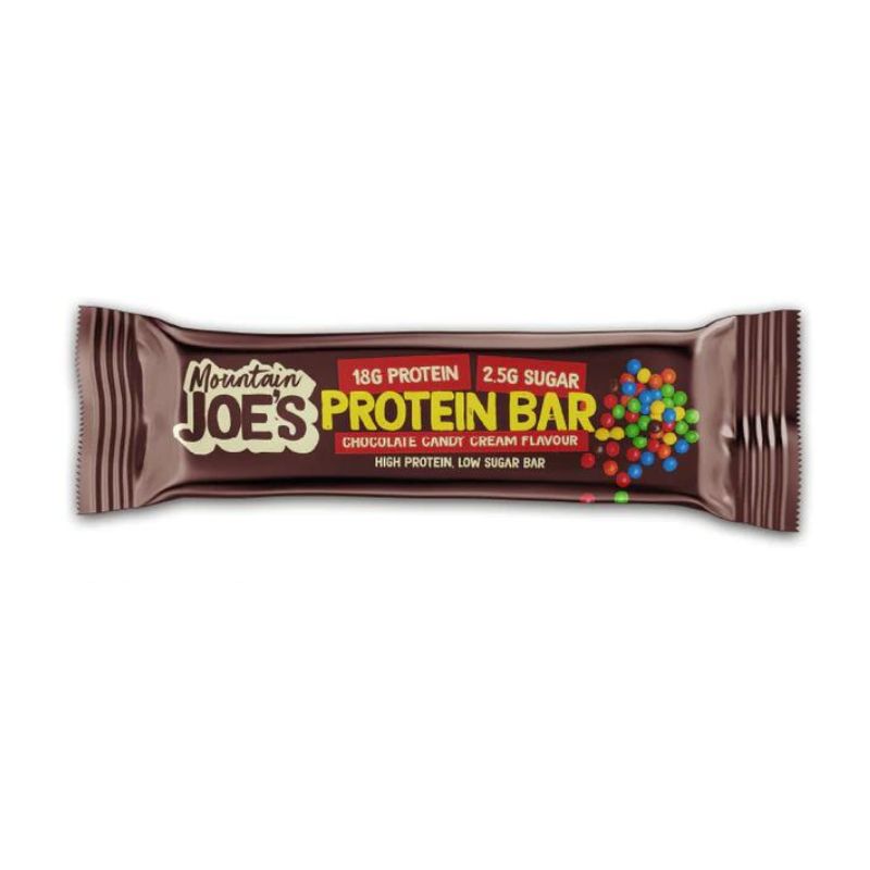 Mountain Joe's Protein Bar 55g 55g Chocolate Candy Cream