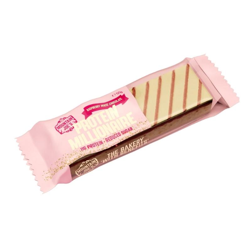 Mountain Joe's Protein Millionaire 60g Raspberry White Chocolate