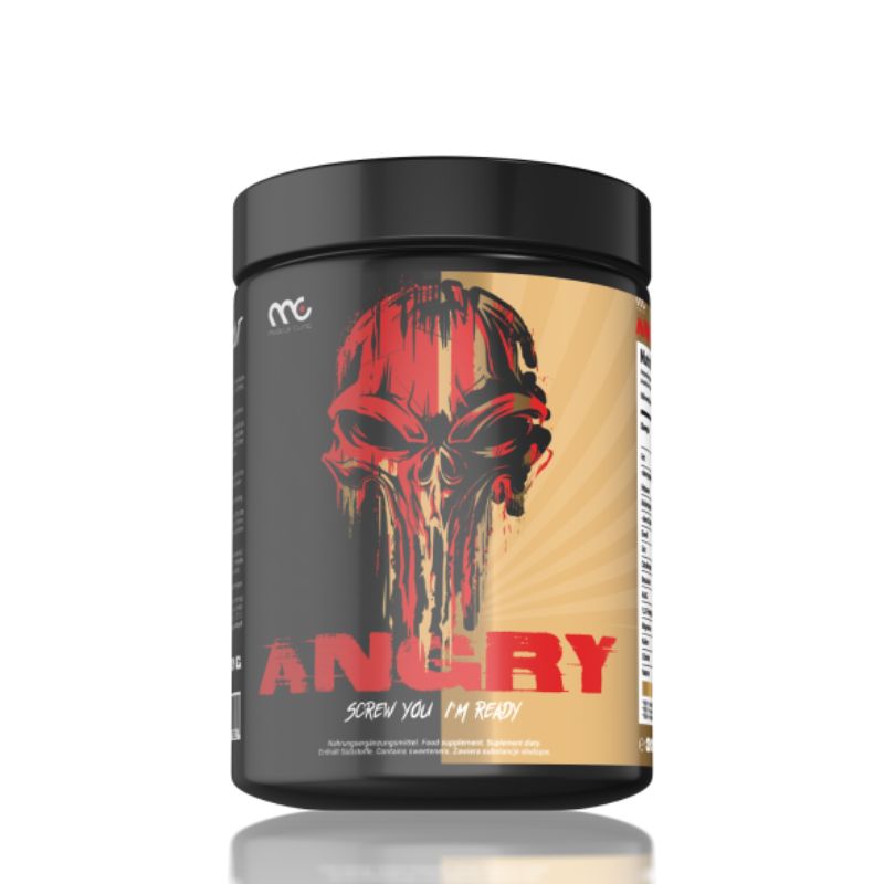 Muscle Clinic Angry Pre-Workout Booster Orange