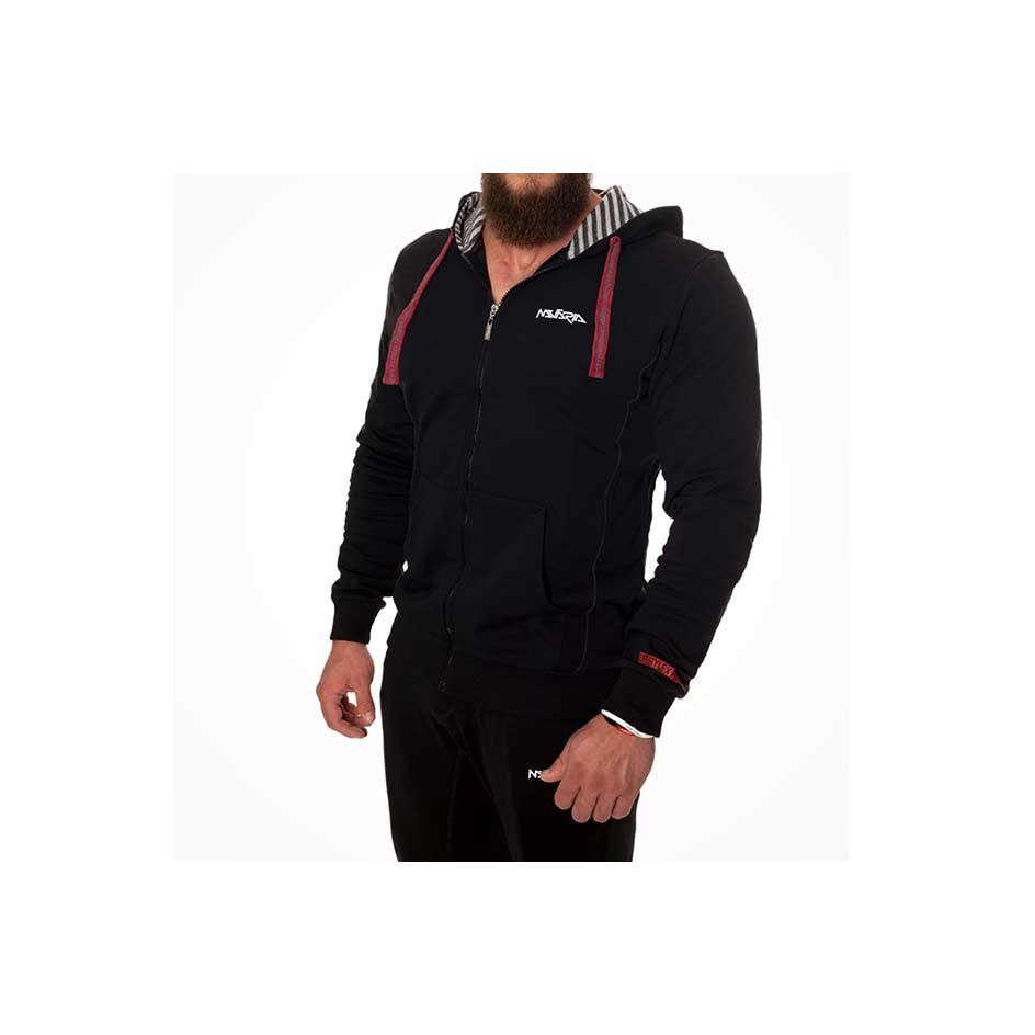 Mutaria Zip Hoodie Black