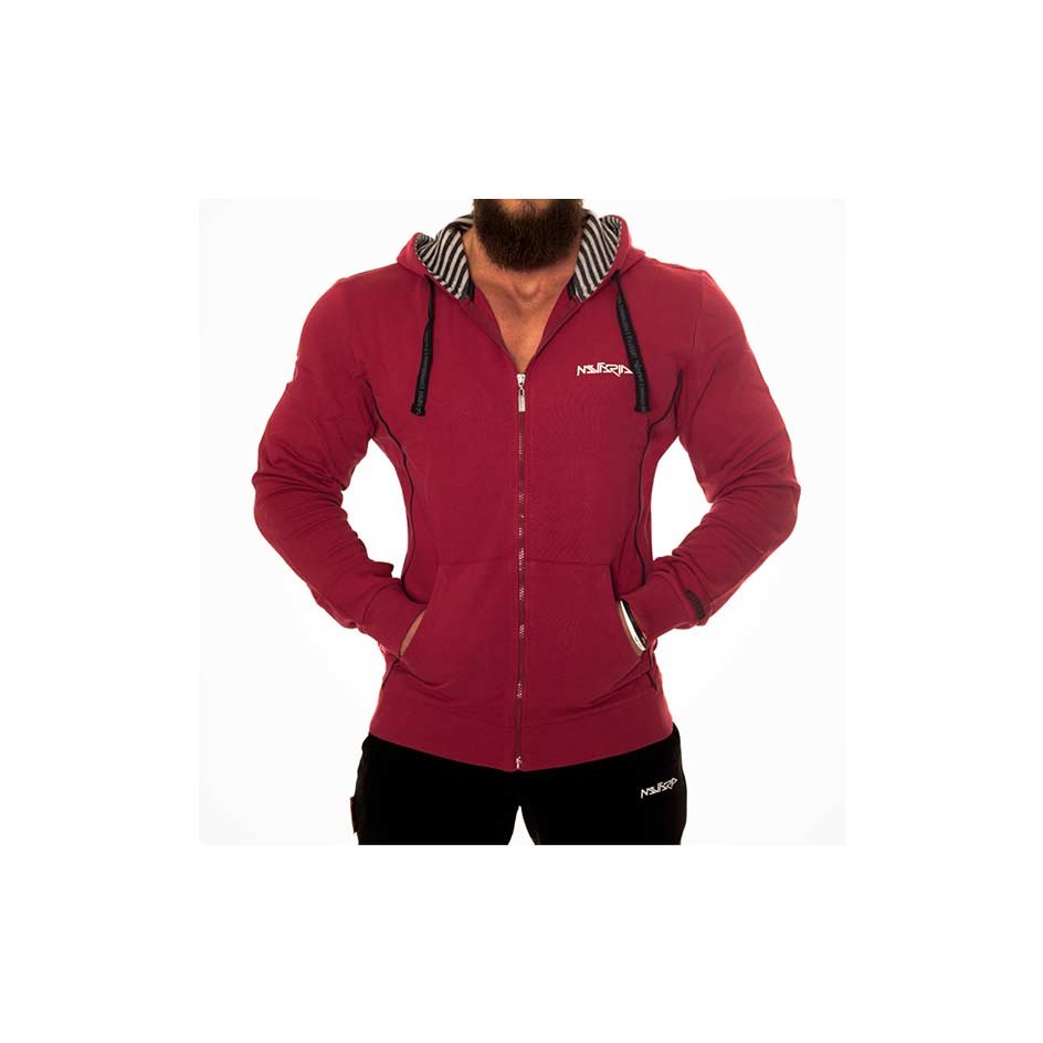 Mutaria Zip Hoodie Red