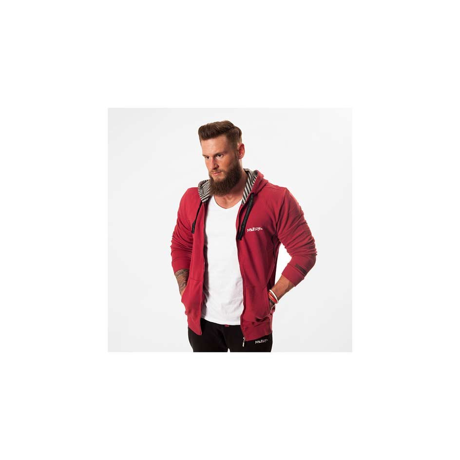 Mutaria Zip Hoodie Red