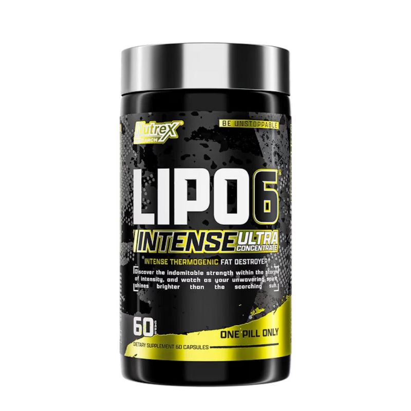 Nutrex Research Lipo6 Black Intense Ultra Concentrate, 60 Kapseln
