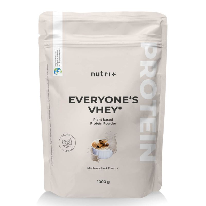Nutri-Plus Vegan 6K Proteinpulver Milchreis-Zimt
