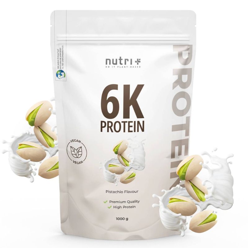 Nutri-Plus Vegan 6K Proteinpulver Pistazie