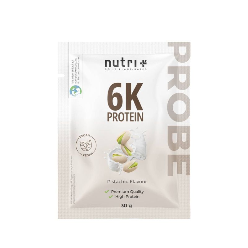 Nutri-Plus Vegan 6K Proteinpulver Probe 30g