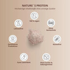 Nutri-Plus Vegan Nature's Proteinpulver 500g