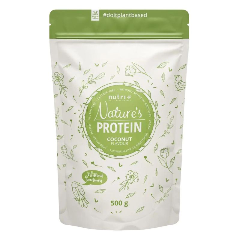 Nutri-Plus Vegan Nature's Proteinpulver 500g Coconut