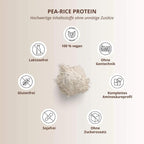 Nutri-Plus Vegan Pea-Rice Proteinpulver