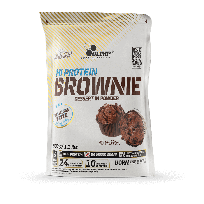 Olimp Hi Protein Brownie Chocolate 500g