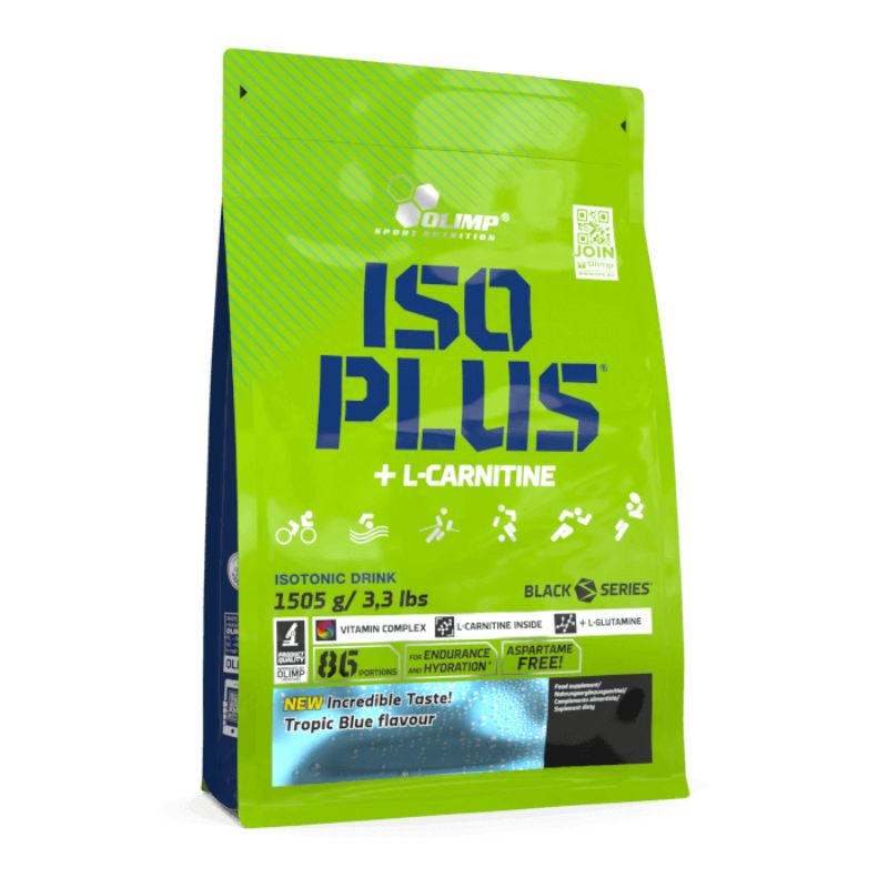 Olimp Iso Plus + L-Carnitine Powder 1505g Beutel Ice Tea