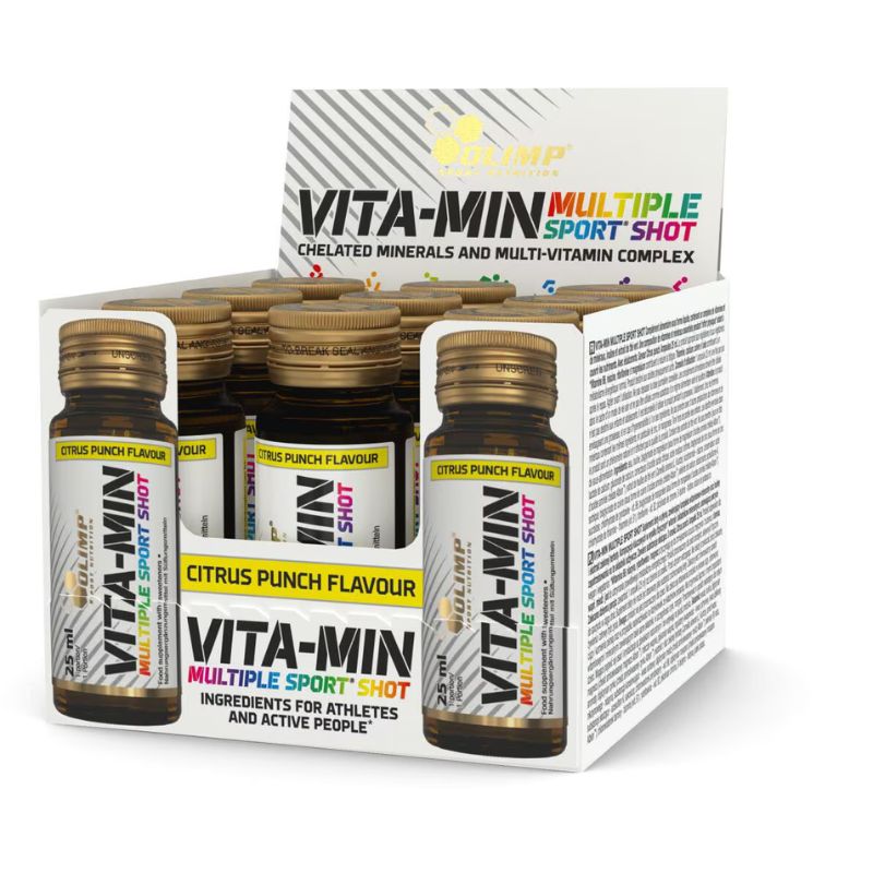 Olimp Vita-Min Multiple Sport Shot 9 x 60ml BOX Citrus Punch