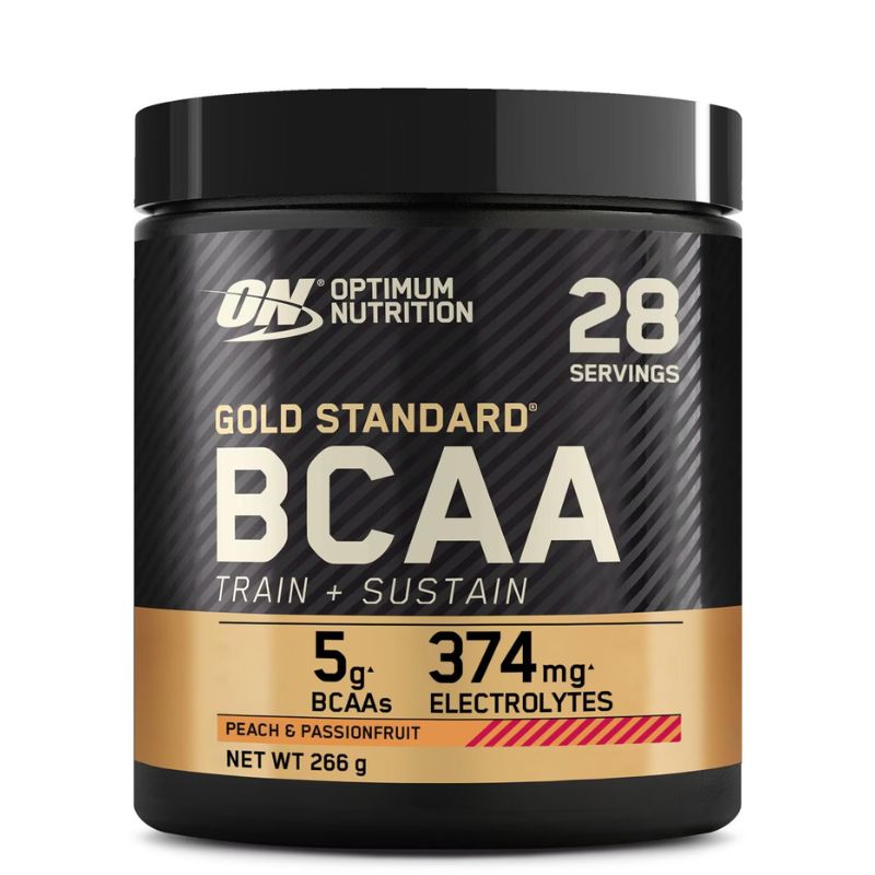 Optimum Nutrition Gold Standard BCAA Train + Sustain Peach Passionfruit