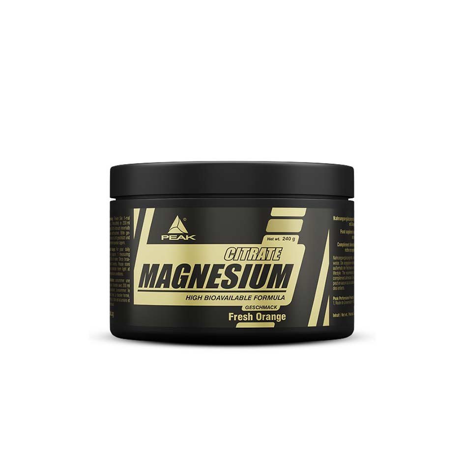 PEAK Magnesium Citrate 240g (MHD-Ausverkauf)