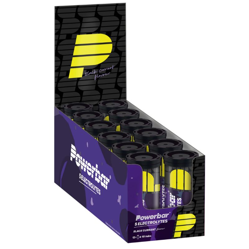 PowerBar Electrolytes Sports Drink 1 Box (12 x 42g) Black Currant