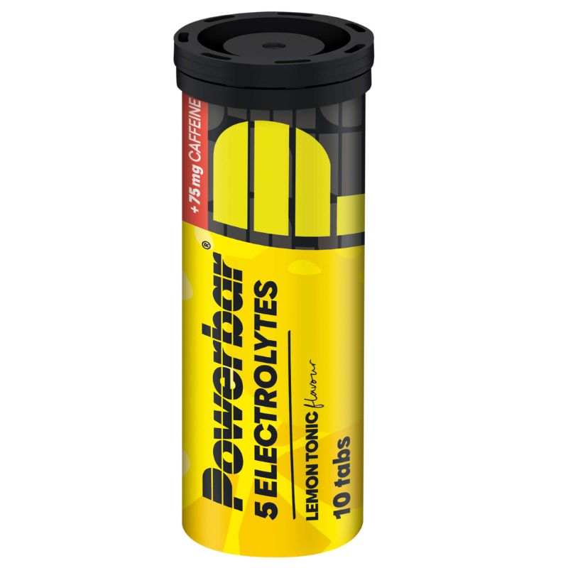 PowerBar Electrolytes Sports Drink 1 Röhrchen (10 x 4,2g) Lemon Tonic (mit Koffein)