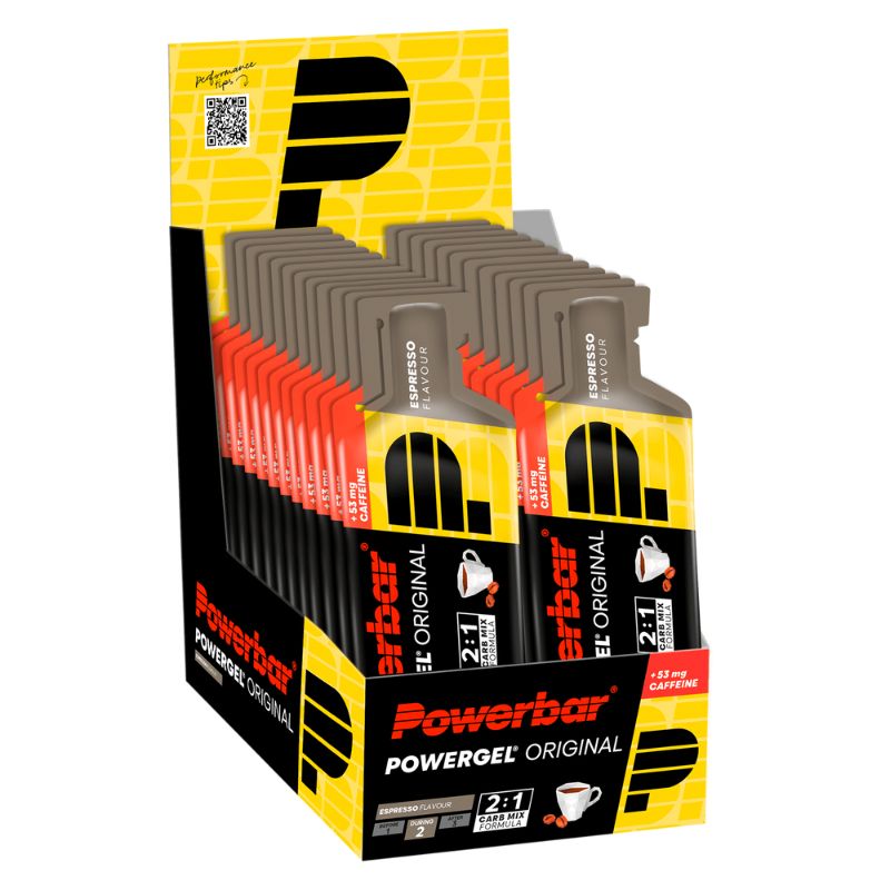 PowerBar Powergel Original 24 x 41g Gel Espresso (mit Koffein)
