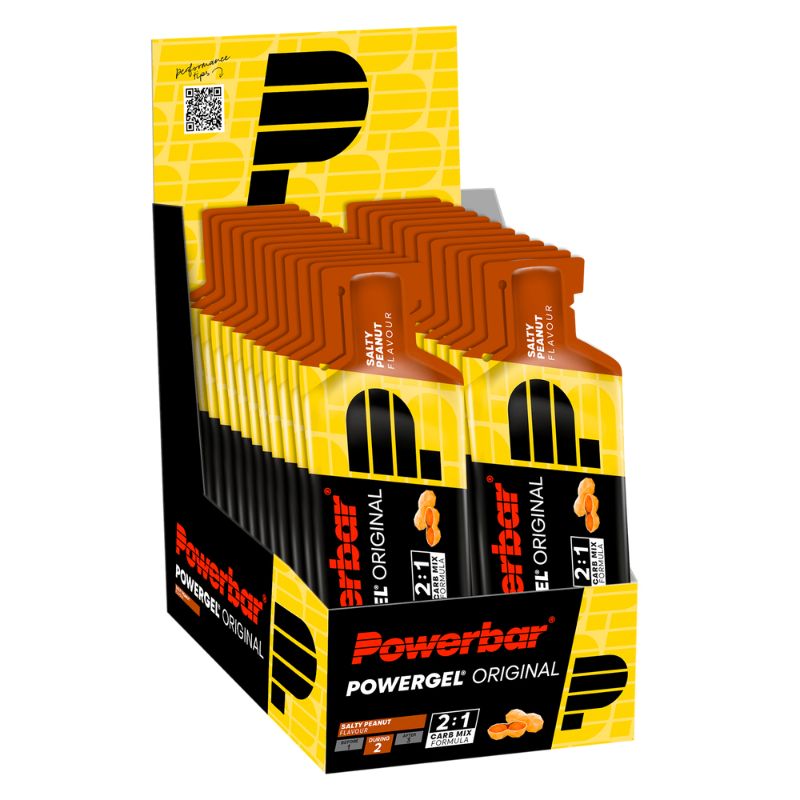 PowerBar Powergel Original 24 x 41g Gel Salty Peanut