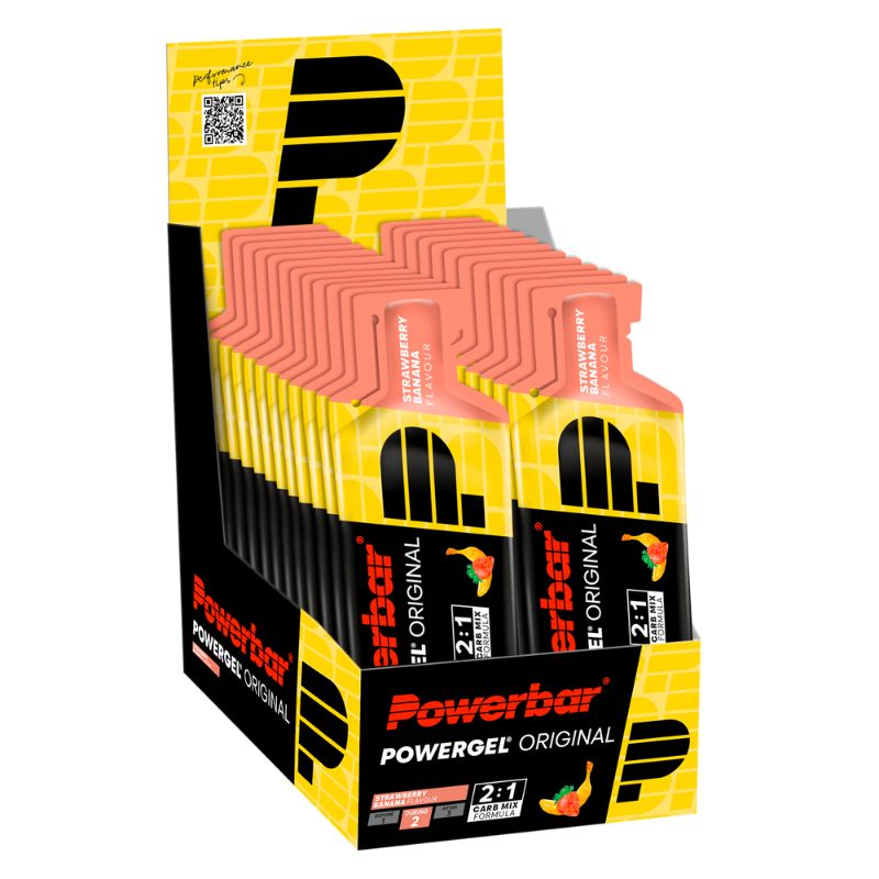 PowerBar Powergel Original 24 x 41g Gel Strawberry-Banana
