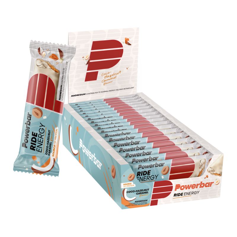 PowerBar Ride Energy Bar 1 Box (18 x 55g) Coco Hazelnut Caramel