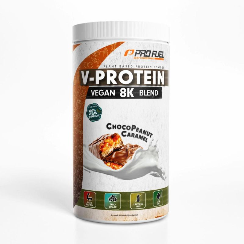ProFuel V-Protein 8K Blend 750g Schoko-Erdnuss-Karamell