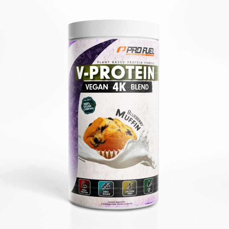 Profuel V-Protein Vegan 4K Blend Blueberry Muffin