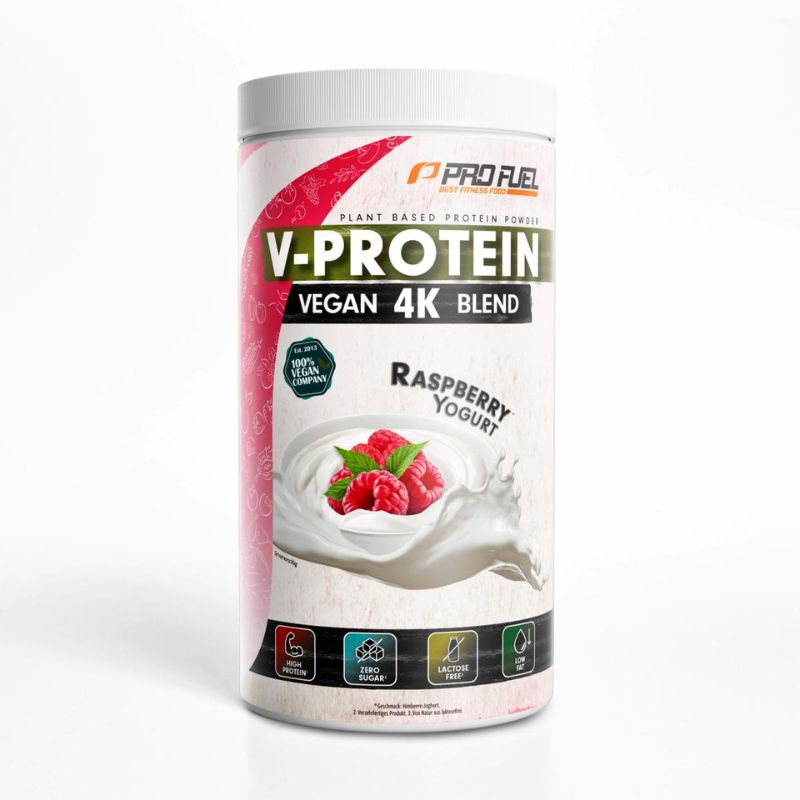 Profuel V-Protein Vegan 4K Blend Raspberry Yoghurt