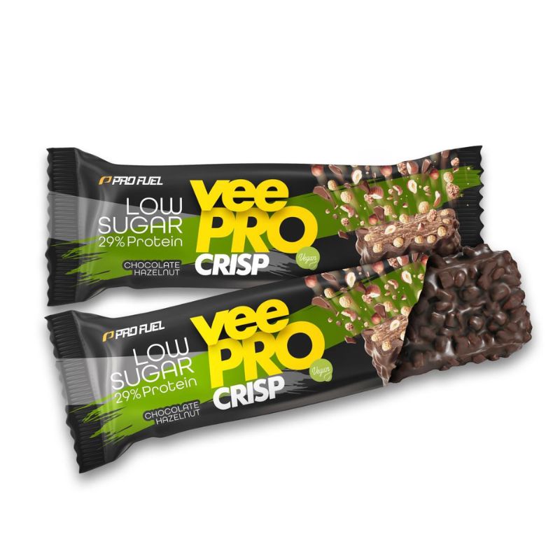 Profuel veePRO CRISP veganer Proteinriegel 70g Riegel Chocolate Hazelnut