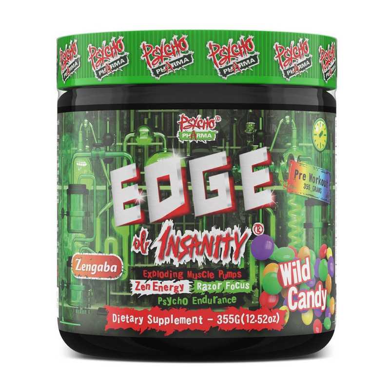 Psycho Pharma Edge of Insanity Pre-Workout, 350g