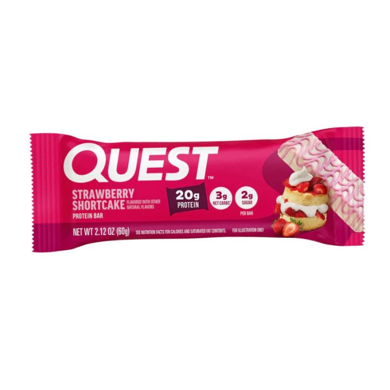Quest Nutrition Quest Bar Proteinriegel 60g Riegel Strawberry Shortcake