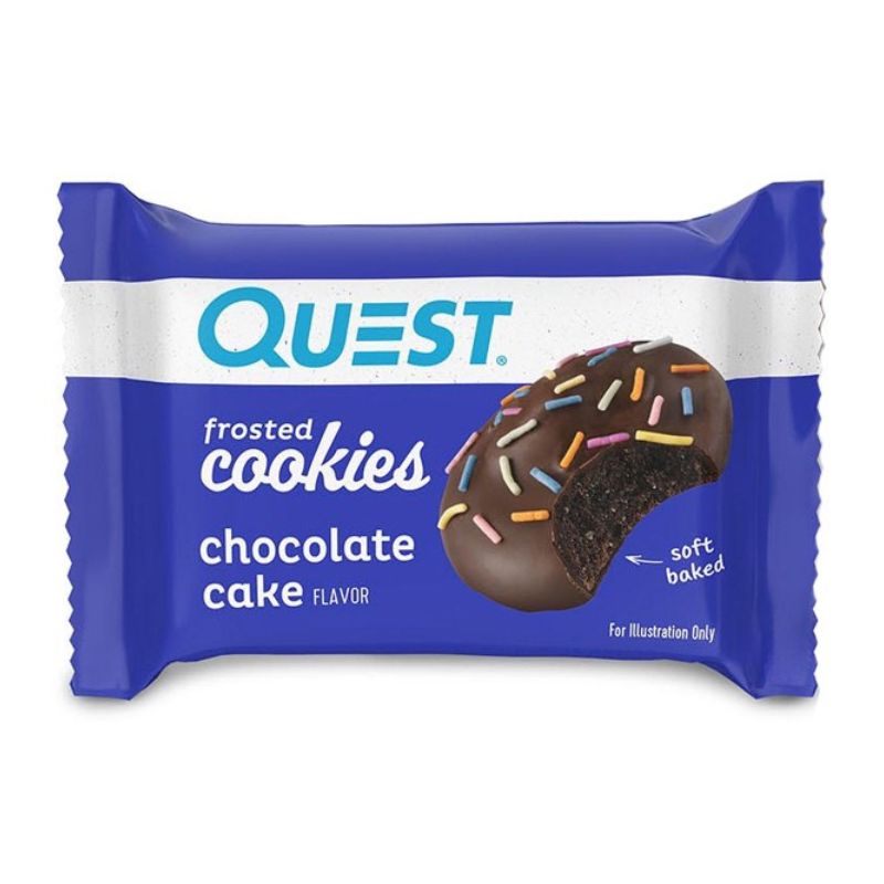 Quest Nutrition Protein Frosted Cookies 25g Cookie Chocolate Cake