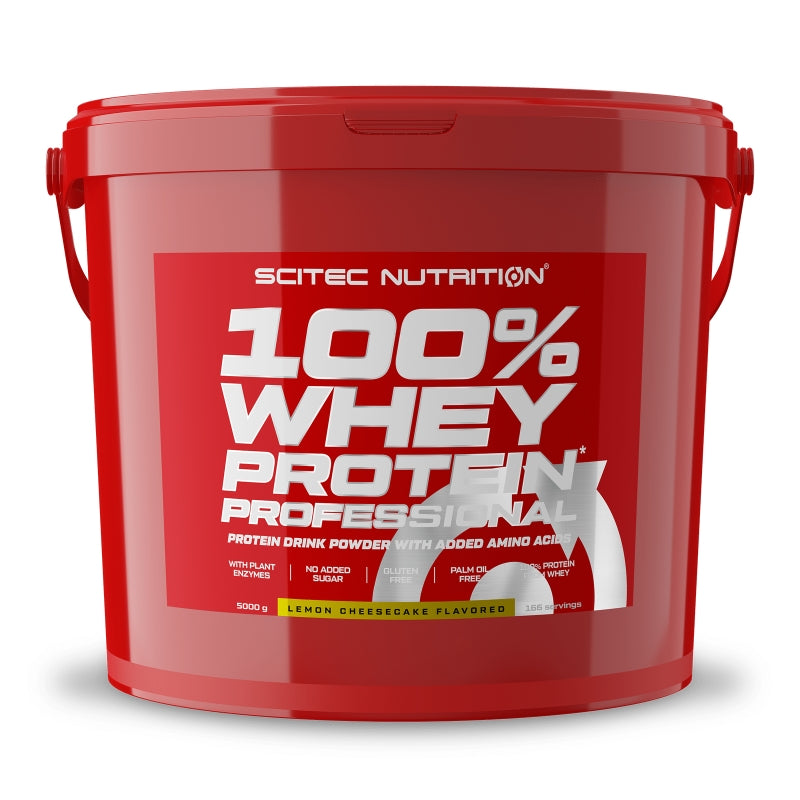 Scitec Nutrition 100% Whey Protein Professional 5000g Lemon Cheesecake