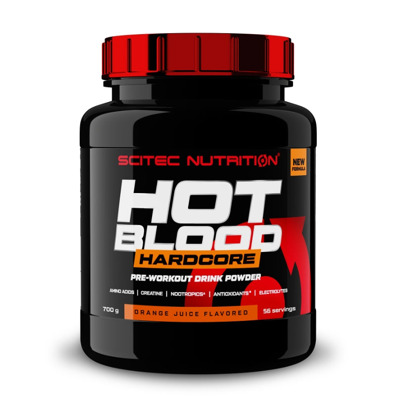 Scitec Nutrition Hot Blood Hardcore 700g Guarana